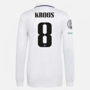 La Liga Fotballdrakter Real Madrid 2022-23 Toni Kroos 8 Hjemme Draktsett Langermet..
